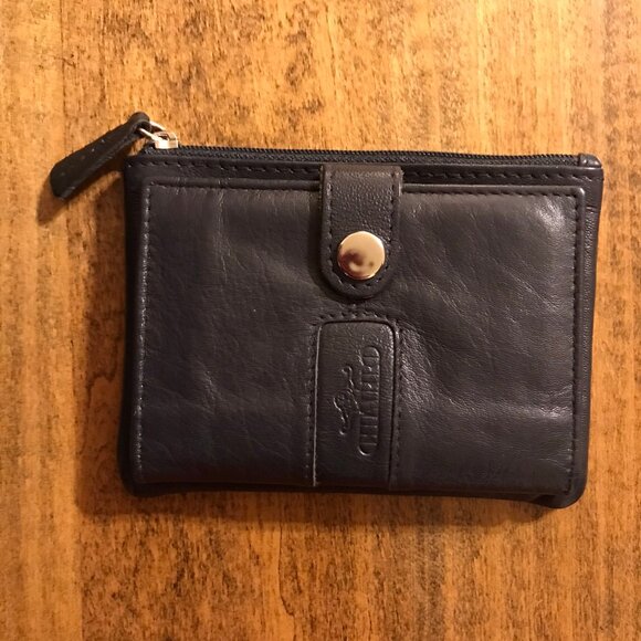 SUPER SALE!  CHARRO ITALIAN LEATHER WALLET MADE IN ITALIA - Picture 1 of 5